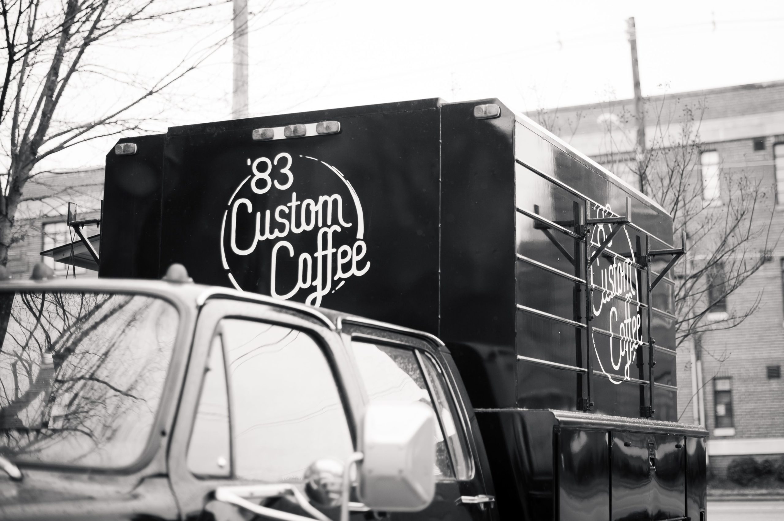 The coffee truck from 83 Custom Coffee in High Point offers a great place to grab coffee in High Point, NC.