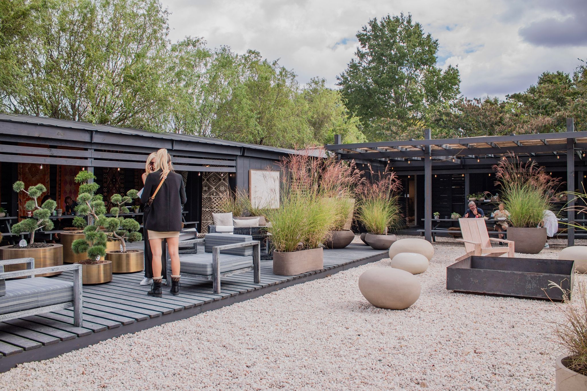 Verellen's outdoor space serves as part of their experiential flagship. | Kingdom Work Creative