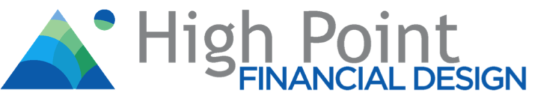 The logo for High Point Financial Design 