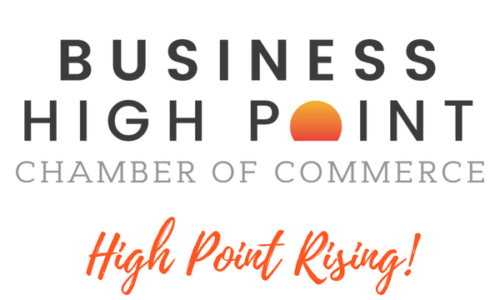 The logo for Business High Point Chamber of Commerce