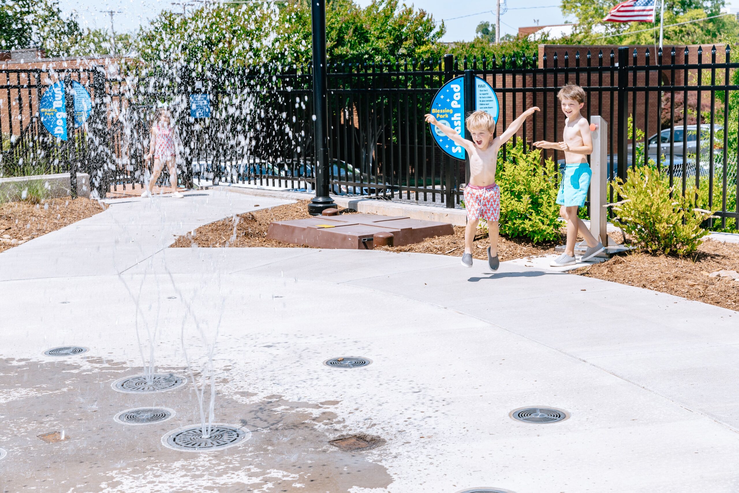 Things to do in High Point, NC for the summer include Blessing Park where children play in the splash pad at Truist Point and the Rockers Stadium.