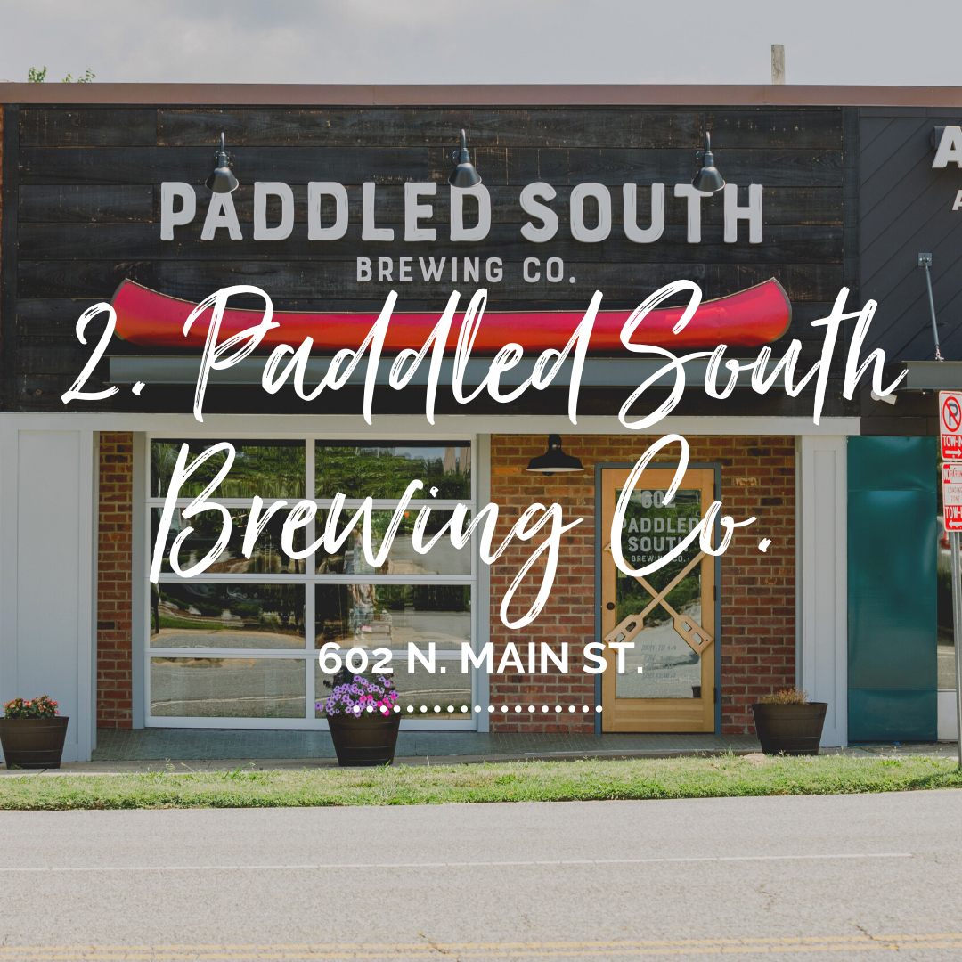 Paddled South Brewing Co. in High Point, NC.