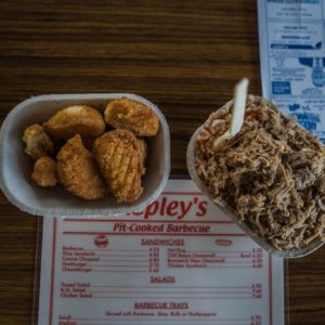 a photo of a meal from Kepley's in High Point, NC