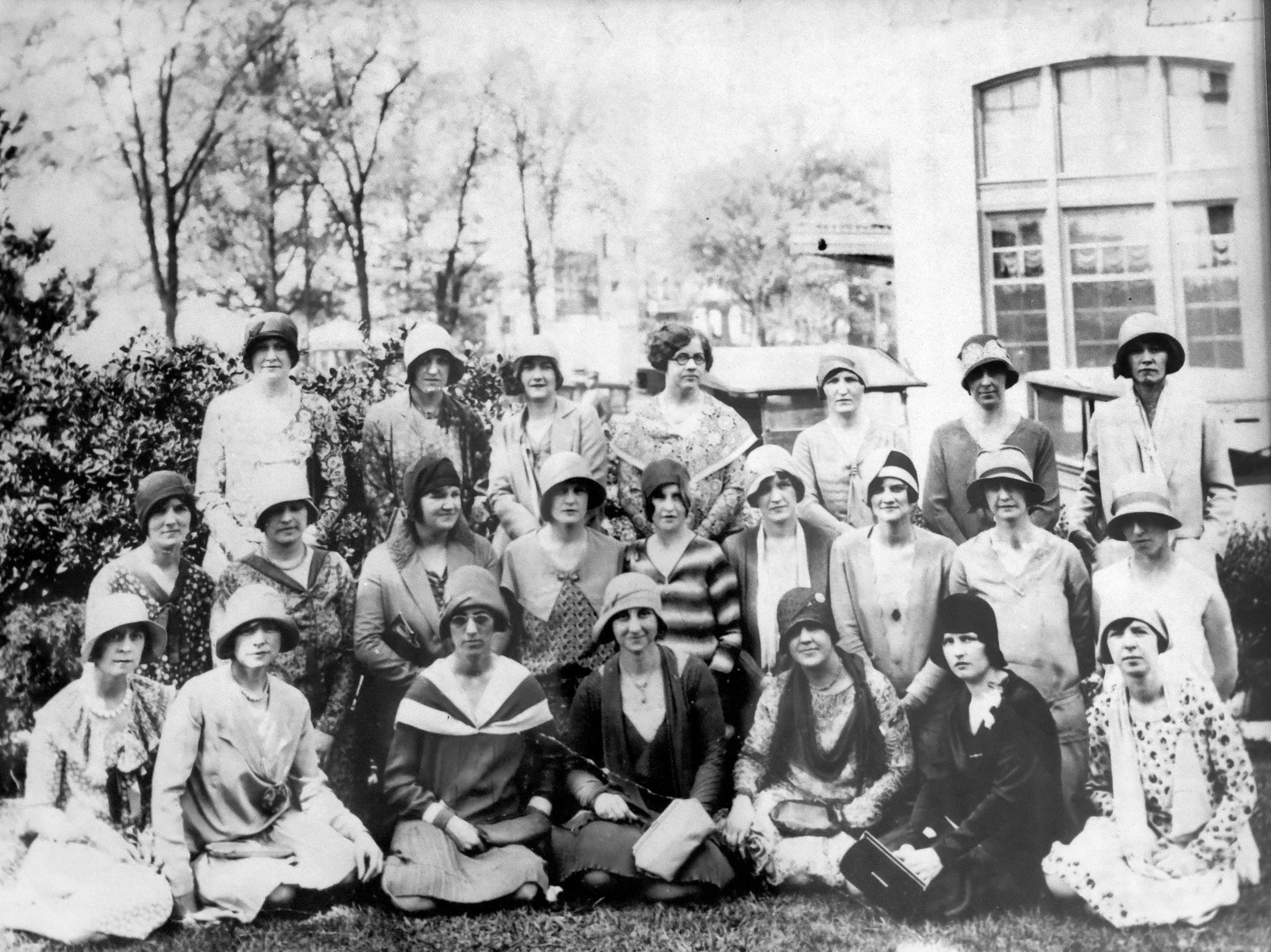A historic photo of the Junior League of High Point.