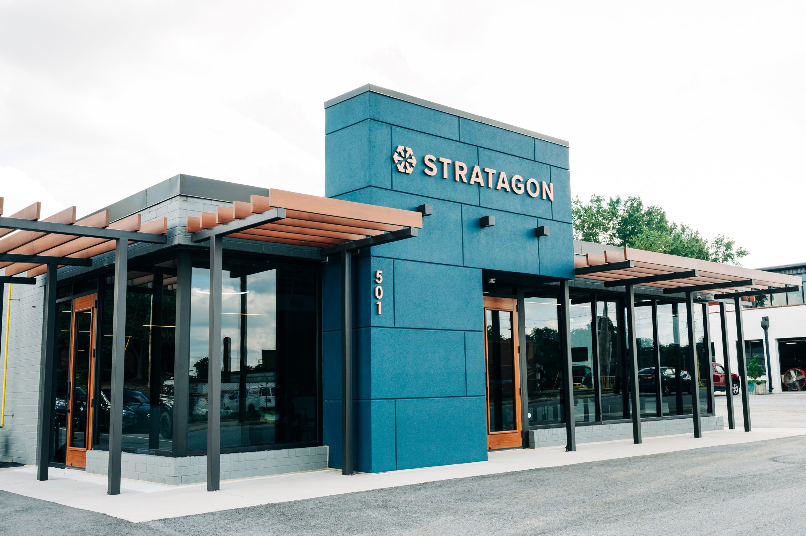 Stratagon, an integrated mareting agency in High Point, NC stands at 501 W. English Rd.