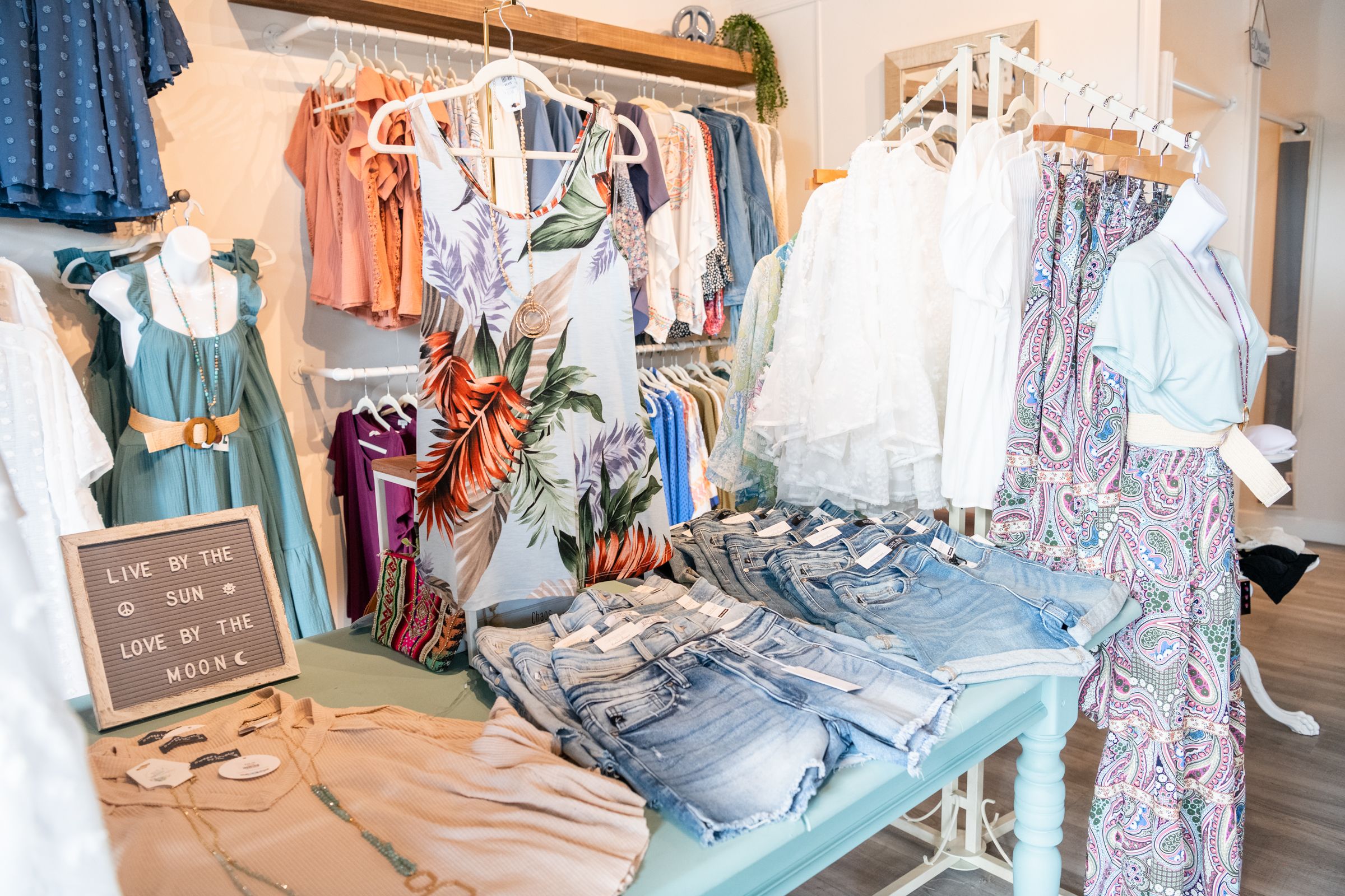 Blue Hydrangea, a women's clothing boutique in High Point, NC.