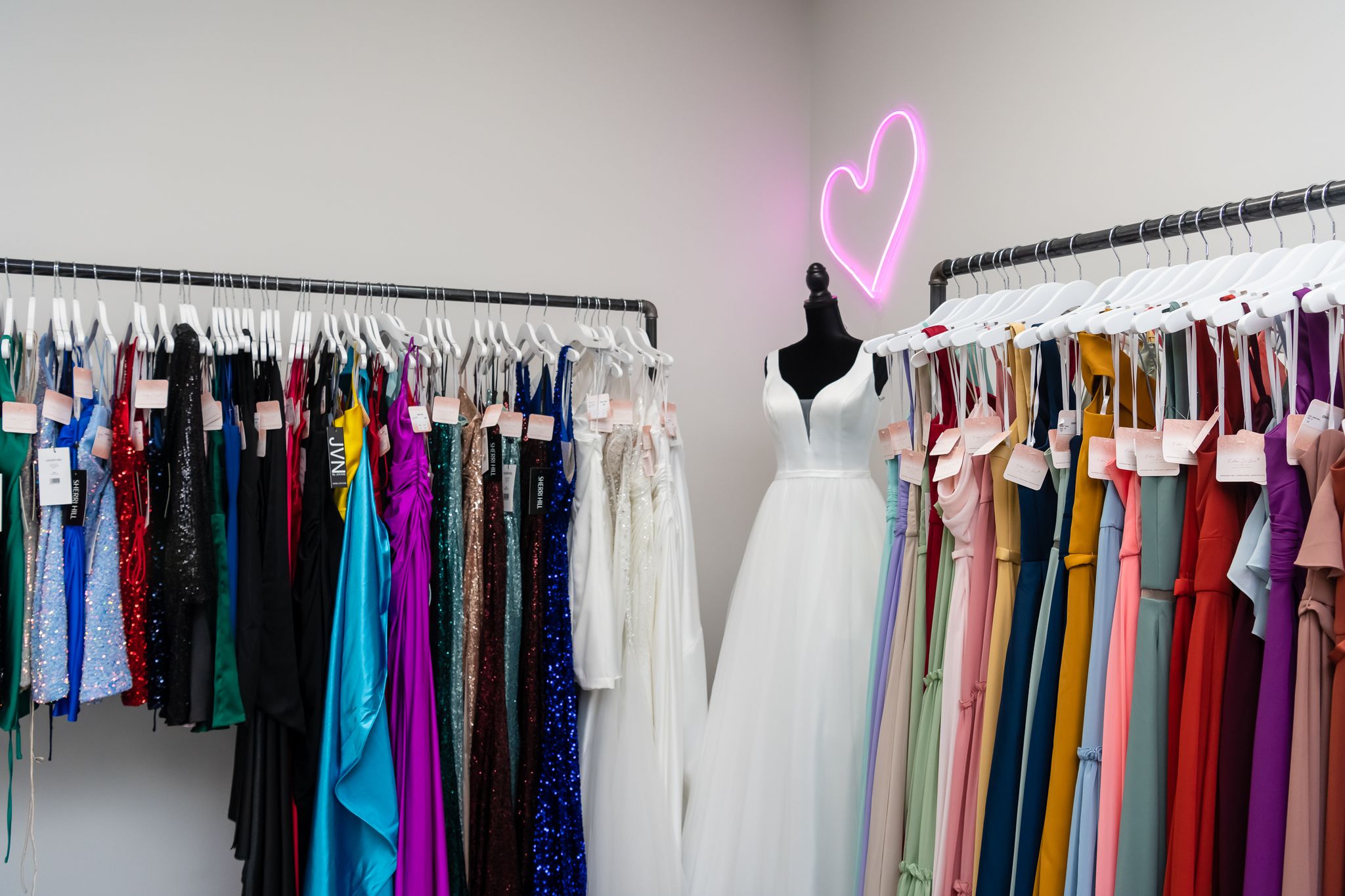 Fallen In Love also offers a wide selection of formal dresses.
