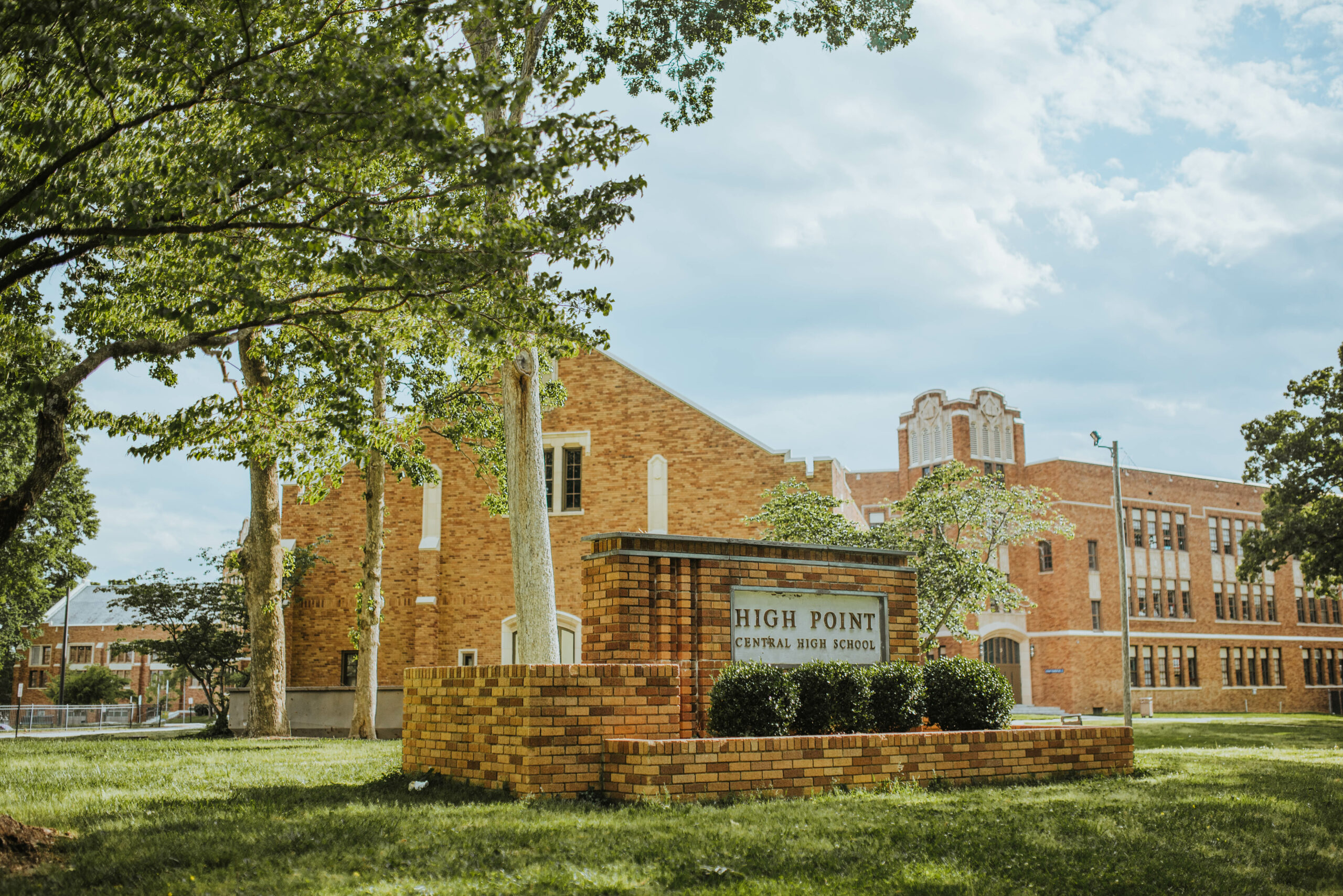 The campus of High Point Central.